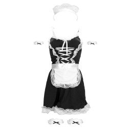 S-Line Costume de soubrette sexy French Maid S/M